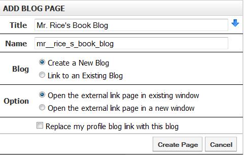 Setting Website and Blog Fields In addition to going to the profile and typing in the URL for the user s website or blog, there is another way to populate this field that can be used when creating