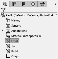 Creating the SOLIDWORKS Part 1. Start by creating a new part in SOLIDWORKS: select File>>New and click on the OK button in the New SOLIDWORKS Document window.