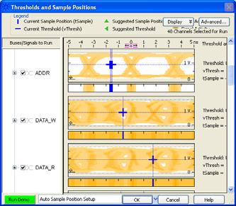 data sampling Issue: Sampling DDR2 signals with Read and Write data at a 90 degrees out of phase.
