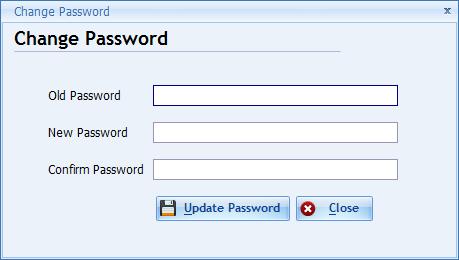 5.4 Change Password This for is used for change the password for user.