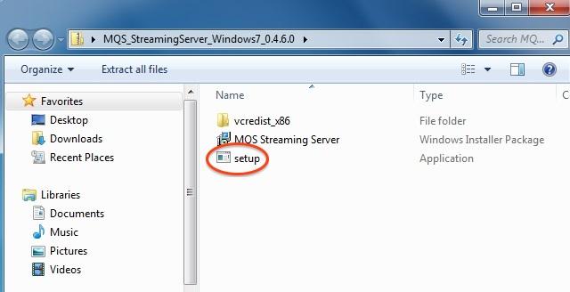 Guide to Using the AK240 MQS Streaming Server Windows 7/8 (32&64bit) Installing & Running the MQS Streaming Server: The AK240 can access music files stored on computer on the same network. 1.
