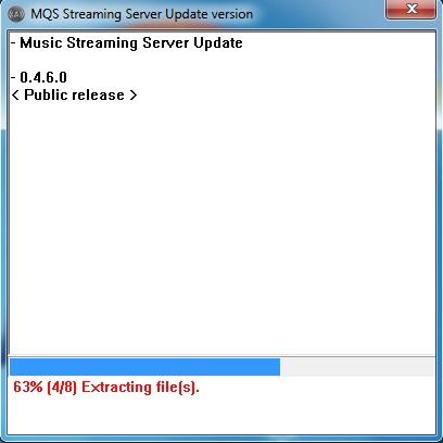 8. Click Update version to update the program to the latest firmware version.