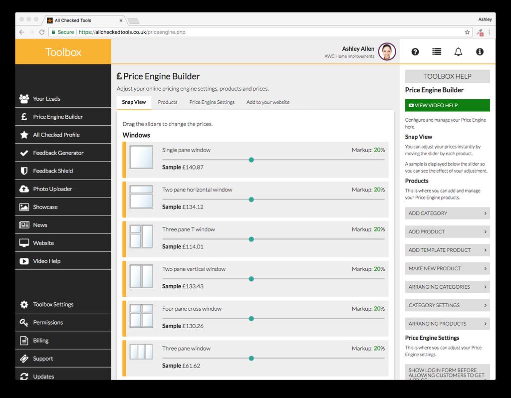 Price Engine Builder Use the Price Engine Builder tool to configure and manage your Price Engine.