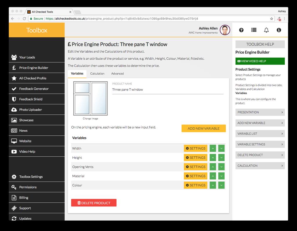 Then select ADD NEW PRODUCT to finish. To add all template products within a category select the category name from the drop down list and then select the category you want to attach it to.