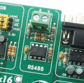 12 UNI-DS3 Development System RS485 communication is a communication standard primerily intended for use in industrial applications.