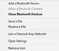 Pairing the Bluetooth devices 1. Go to the desktop.