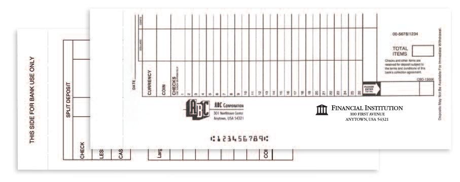 4 10" x 8 3 8" (includes 5 8" stub) These forms are available in single to three-part