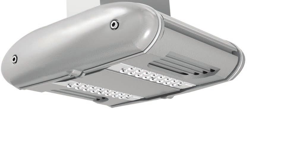 SO MANY OPTIONS FOR ENHANCED VERSATILITY. The highly efficient modular custom optics of Aphos luminaires provide light on task and maximize optical transmission efficiency.
