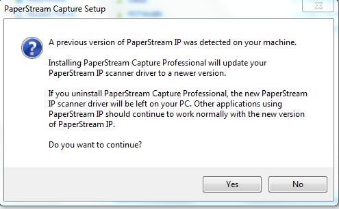 However, the selection can be overridden, for instance you can install Spanish version of the PaperStream Capture Pro on the English version of the Operating system.