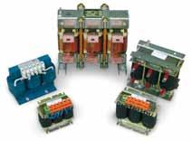 Three phase reactors for AC Drives Description Parker s range of reactors have been especially selected to match the requirements of the Parker AC drive range and can be used on either the input or