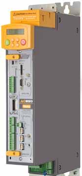 Modular Systems Drives AC890 Systems Drive Features Range of feedback options Incremental encoder EnDat 2.