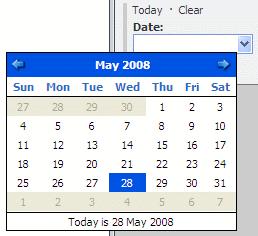 The Date and Datetime Field Types The Date field type providers a user interface allowing a user interface to select or enter a date using manually.