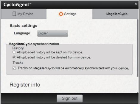 3) Any new recordings will be uploaded automatically 4) Once all recordings have uploaded successfully, it will display: 5) Click View My Data to view uploaded recordings on Magellan Cyclo website.