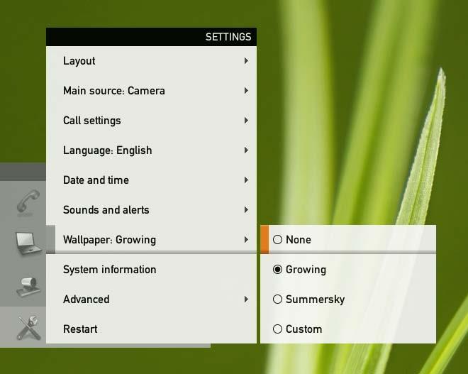 Starting from the Home menu, navigate down to Settings and press the Then navigate to Sounds and alerts and press the key again. Navigate to Key tone and press the key again.