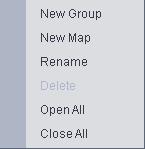 Figure 4-56 Parameter New Group Open/Close All Note Create sub group, rename group and delete group. Note: Only when group node is null, you can delete it. You cannot delete default group.