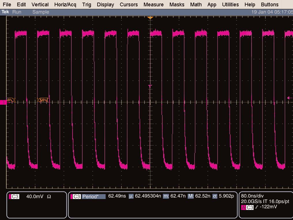 Automatic Jitter and Timing Analysis To obtain statistical information about a jitter waveform, many engineers use the automatic measurements offered by most digital oscilloscopes.