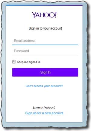 Yahoo! Mail Go to http://mail.yahoo.com or just http://yahoo.
