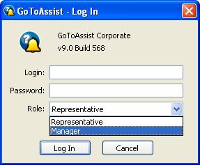 Downloads The Downloads function provides a manager with the option to download the HelpAlert software or pre-install the GoToAssist Service on a remote user s PC.