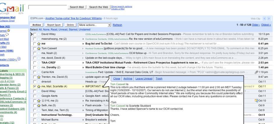 12.3 IaaS Simplified Pod example: GoogleMail Multiple Pods, each Pod running on multiple