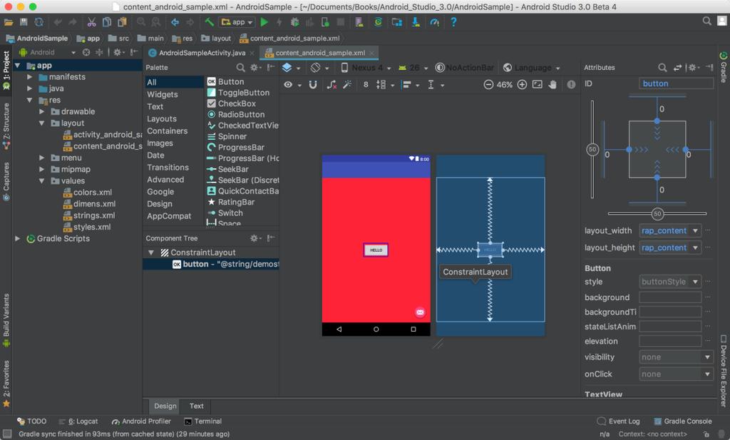 A Tour of the Android Studio User Interface 4.