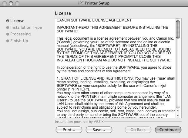 dministrtive rights when instlling the printer driver.