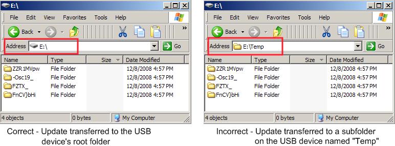 Transfer the files in the temporary hard drive on your computer to your USB device.