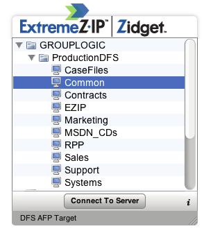 Option 2: Finder-integrated Browsing using ExtremeZ-IP Virtual Root Emulator The second option leverages the built-in autofs file system technology that is available in Mac OS X 10.5 and later.