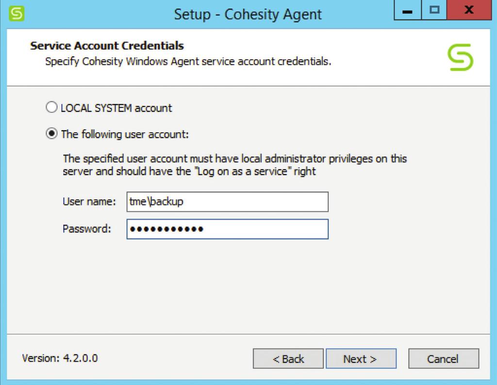 Cohesity Windows Agent Virtualized standalone Microsoft SQL Servers can be protected using Cohesity DataProtect with VMware VADP.