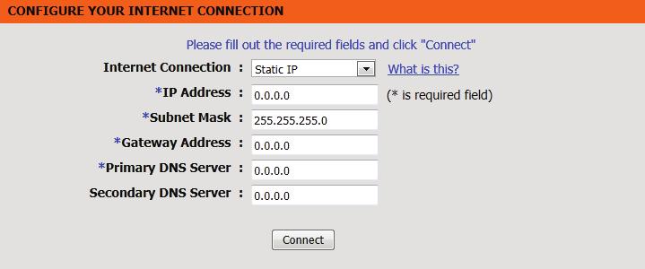 Select the type of Wireless security you use (Disable Wireless Security or AUTO-WPA/WPA2) and enter the network name (SSID, Service Set Identifier) and security password.