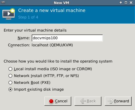 2 Virtual IPS Sensor deployment on VMware ESX and KVM Deployment of Virtual IPS Sensors on KVM 5 From the OS type drop-down list, select Linux.