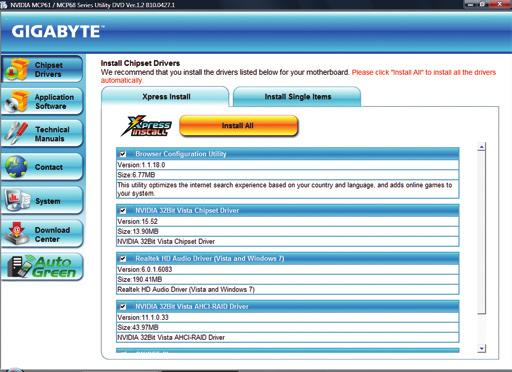 3-6 Download Center To update the BIOS, drivers, or applications, click the Download Center button to link to the GIGABYTE website.
