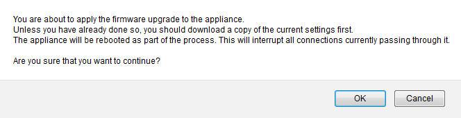 The firmware uploading process will take a few minutes.