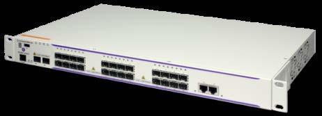 OmniSwitch OS6850E Family Models Models 10/100/1000 RJ-45 ports 1 Gig SFP ports 10Gig SFP+ ports - fixed 10Gig SFP+ plug-in or stacking ports Max # 802.3af and 802.
