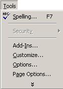 Menus for all Windows programs can be found at the top of a window, just beneath the program s title bar.