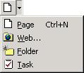 42 Microsoft FrontPage 2000 Lesson 2-3: Create a New Web Site Using a Template Figure 2-4 The web site templates dialog box Figure 2-5 The first page of a web site template FrontPage has are a