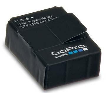 Rechargeable Battery The battery must charge while in the GoPro; there is no separate