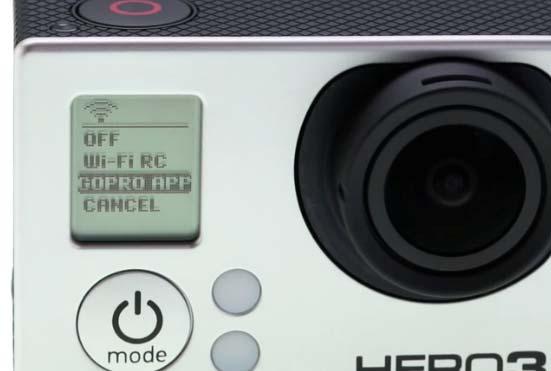 Using the Remote or GoPro App When your Wi-Fi is On, it will use the most recently used Wi-Fi mode and will attempt to connect to that device.