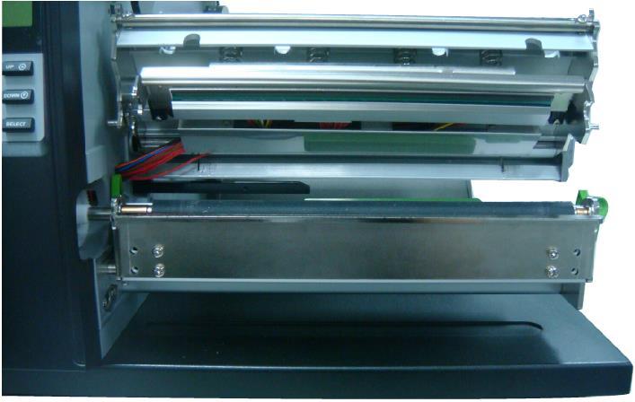 3.6 Replacing the Platen Roller Assembly 1. Open printer right side cover. 2.