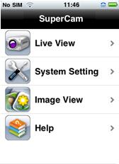 After installed, SuperCam icon will display.