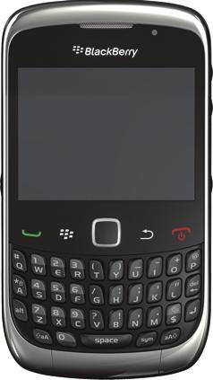 Navigating With Your BlackBerry 9330 Menu key Open a menu View more icons Escape key Move back a screen Close a menu Trackpad Slide your finger to move around the