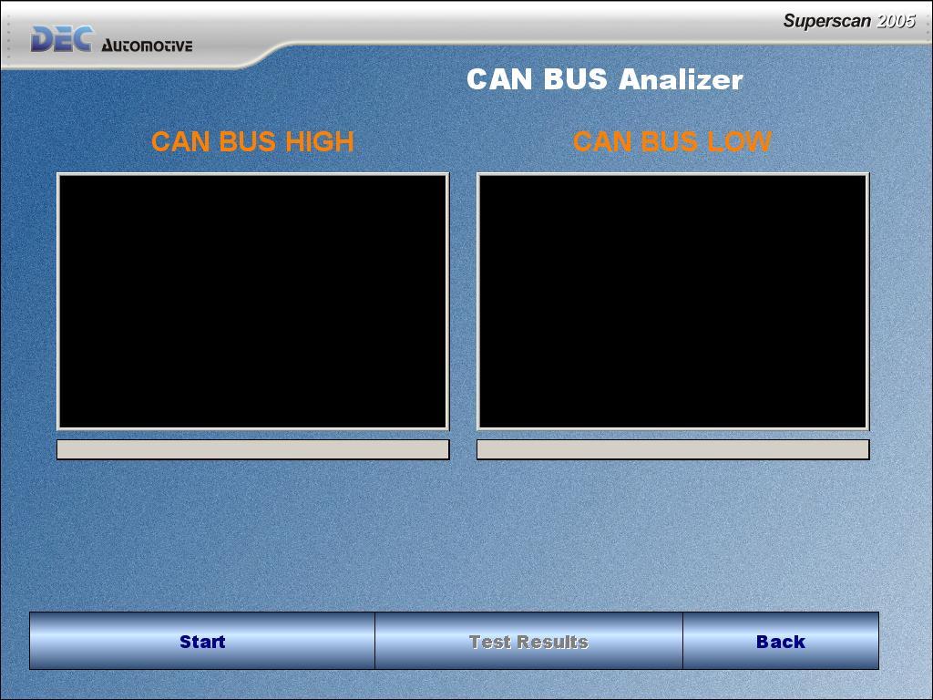 CAN networks analyzer. Chapter 5 The CAN bus analyzer allows you to test the network cables.