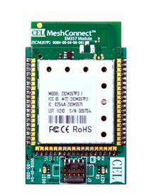Mount module here Introduction The CEL MeshConnect EM35x Ember Companion Kit (ZICM-EM35X-DEV-KIT-1) is designed to work directly with Ember s development kits (EM35X-DEV or EM35X-DEV-IAR).
