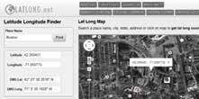 How to find your location latitude? Please go to: www.latlong.net 1. Type in your location 2.
