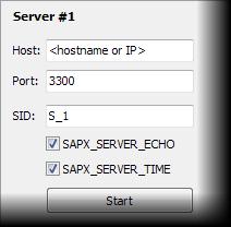 The second option is to handle each server independently within the panel of the specific server.