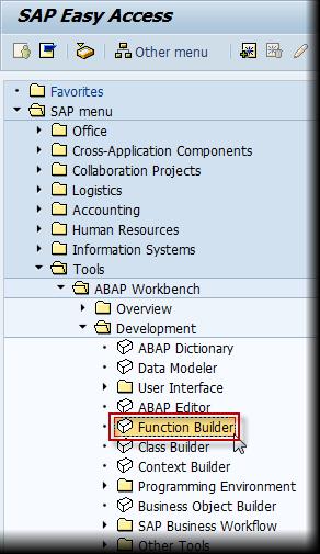 To search for BAPI_PO_GETDETAIL on the SAP server, navigate to the item