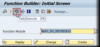 11. After the function is found and specified in the Function Builder - press Test/Execute to activate