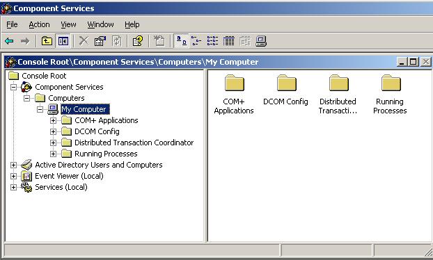 Access and Launch Permissions Windows users require Access and Launch permissions for the eware.crm DCOM object.