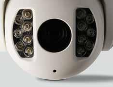Outdoor Speed Dome Camera with IR illuminator Model Product code Supplied bracket Indoor/Outdoor use BUSDHIR01 IDSDBIR00100 Lens 4.