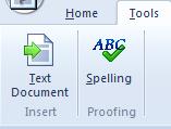 Spell Check Spell Check the Text Editor s Document To spell check your