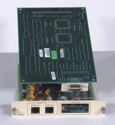plug-on Assembled plug-in/plug-on Nx56/64 Module Single synchronous V.35 DTE interface Configurable in increments of 56 kbps or 64 kbps Single port total of up to 1.